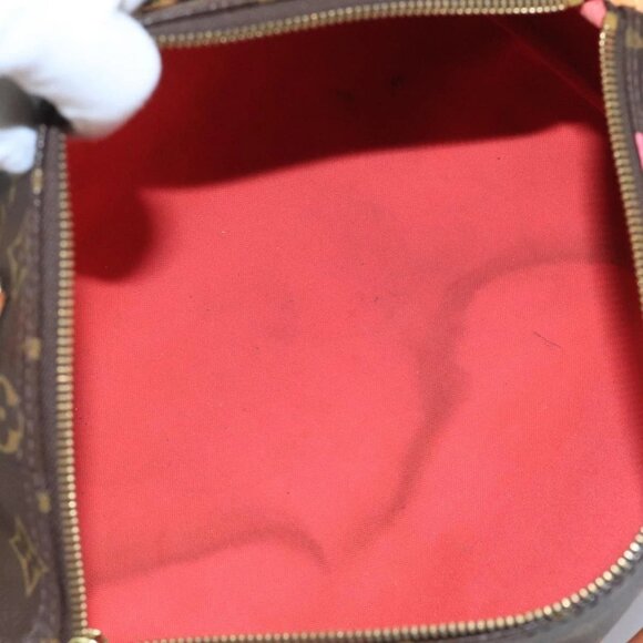 LOUIS VUITTON Monogram V Line Speedy 30 Hand Bag Pink LV Auth 111392A - Picture 11 of 16